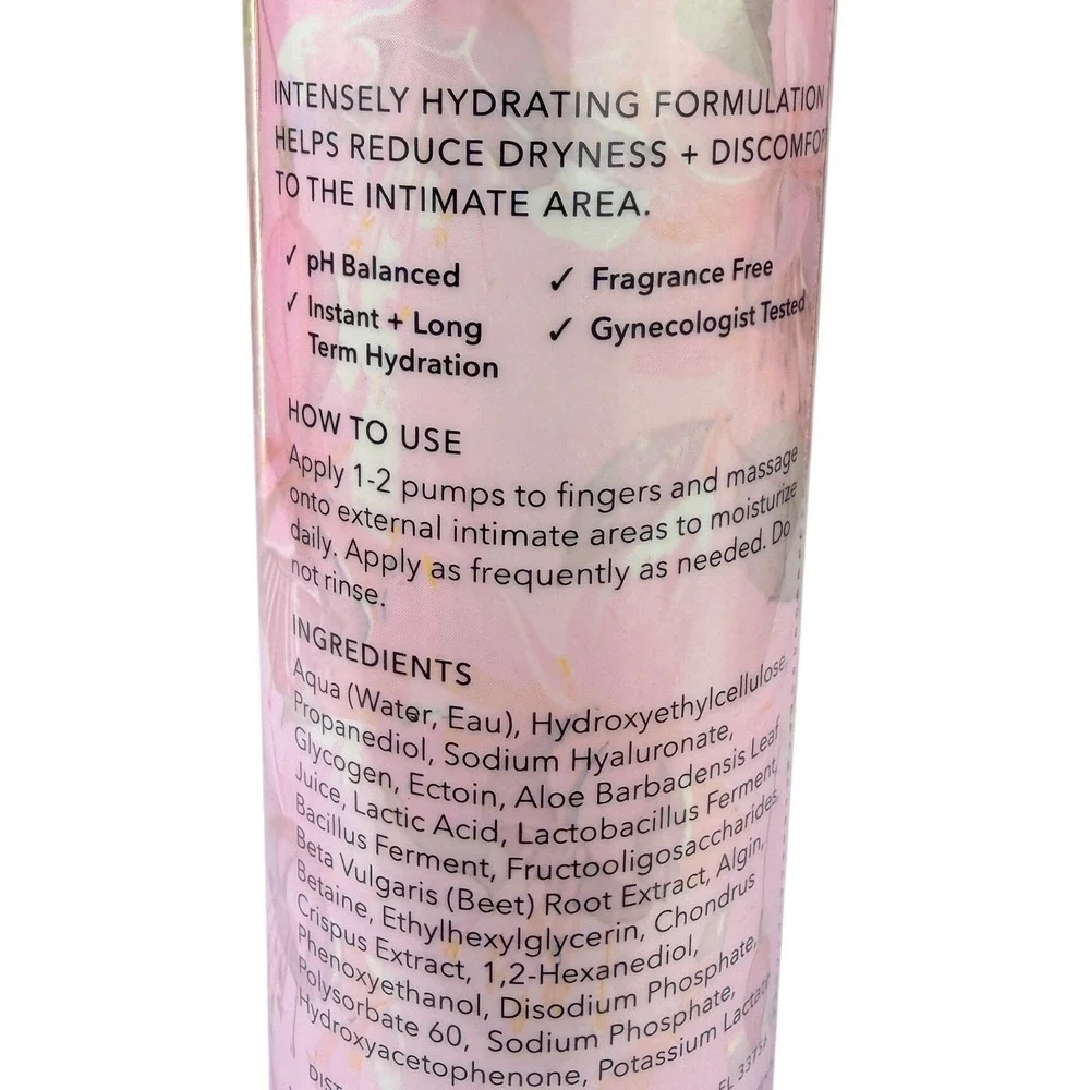 Nakery Beauty Pure Refresh Intimate Moisturizer 5.07oz Fragrance Free New Sealed